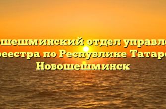 Новошешминский отдел управления Росреестра по Республике Татарстан Новошешминск