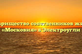 Товарищество собственников жилья «Московия» в Электроугли