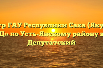 Центр ГАУ Республики Саха (Якутия) «МФЦ» по Усть-Янскому району в пгт. Депутатский