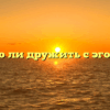 «Можно ли дружить с эгоистом»