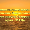 Муниципальное казенное учреждение Изобильненского городского округа Ставропольского края «МФЦ»