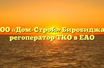 ООО «Дом-Строй» Биробиджан регоператор ТКО в ЕАО