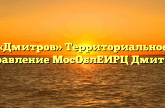 «Дмитров» Территориальное управление МосОблЕИРЦ Дмитров