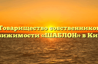 Товарищество собственников недвижимости «ШАБЛОН» в Кизеле