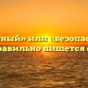 «Безопасный» или «безопастный» — как правильно пишется слово?