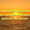Группа по предоставлению госуслуг в сфере миграции в Опаринском районе Опарино