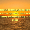 Фамилия Назарько: история происхождения, значение и правильное склонение — полный гид