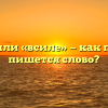 «В силе» или «всиле» — как правильно пишется слово?
