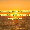 Происхождение и значение фразеологизма «остаться у разбитого корыта»