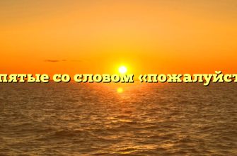 Запятые со словом «пожалуйста»