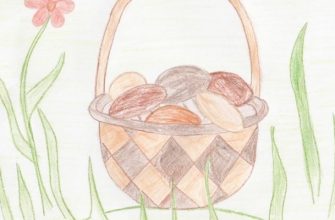 «Корзина с еловыми шишками»