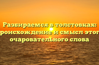 Разбираемся в толстовках: происхождение и смысл этого очаровательного слова